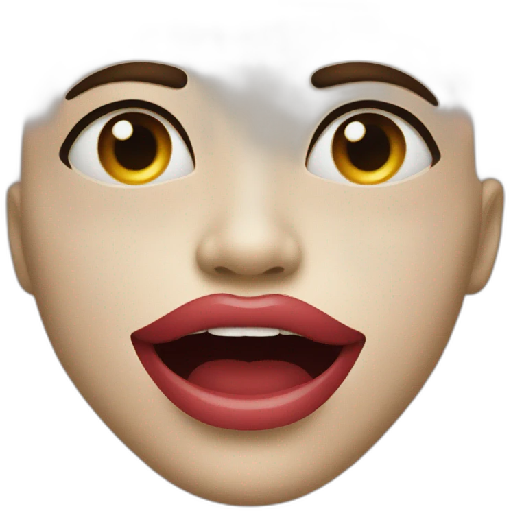 Bouche emoji