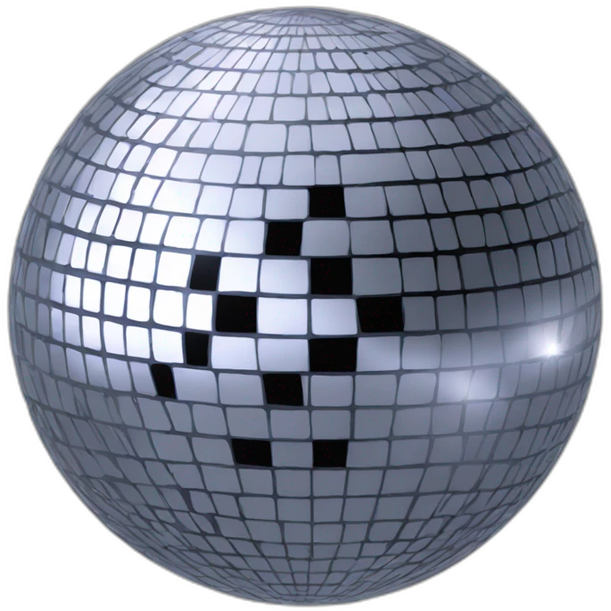 Disco Mirror ball emoji