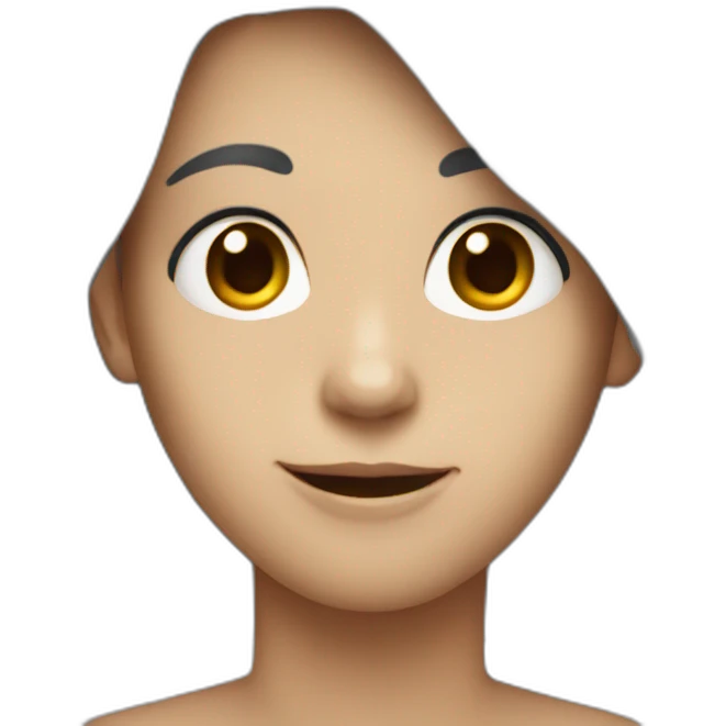 grey genderless face emoji
