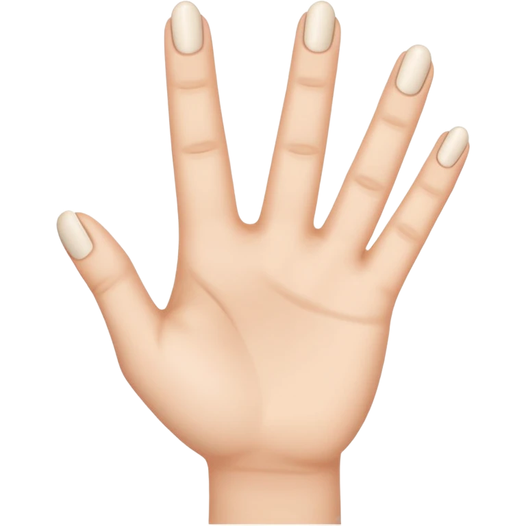 three finger salute emoji