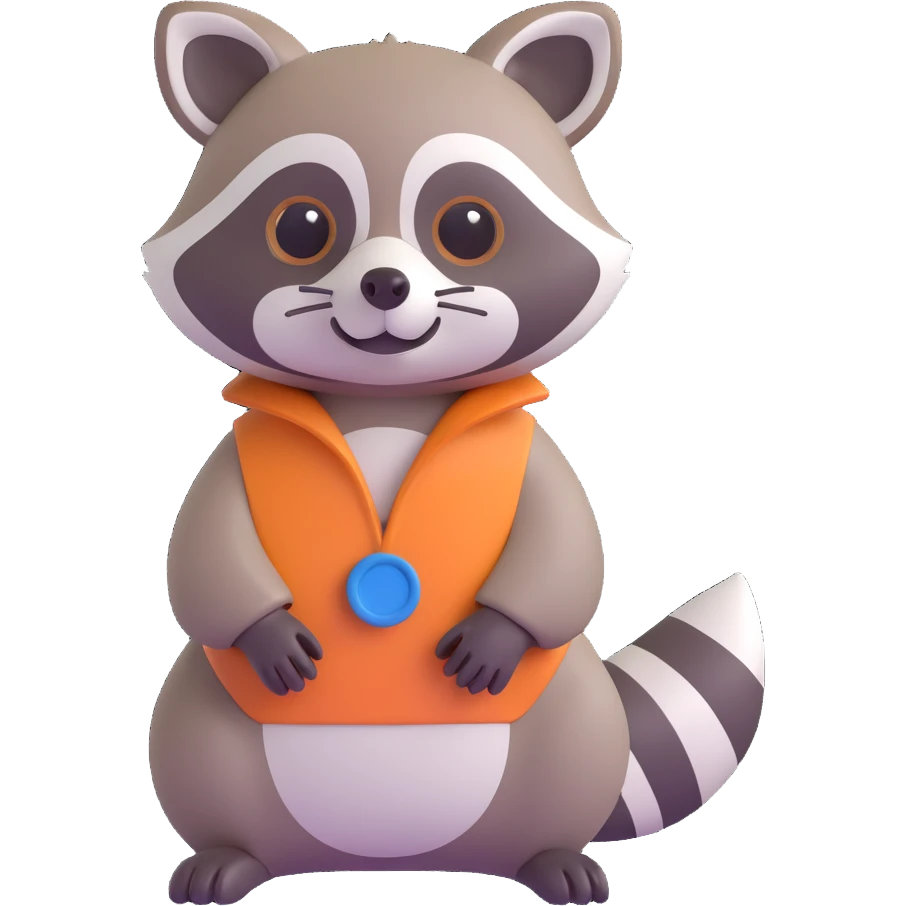 raccoon emoji