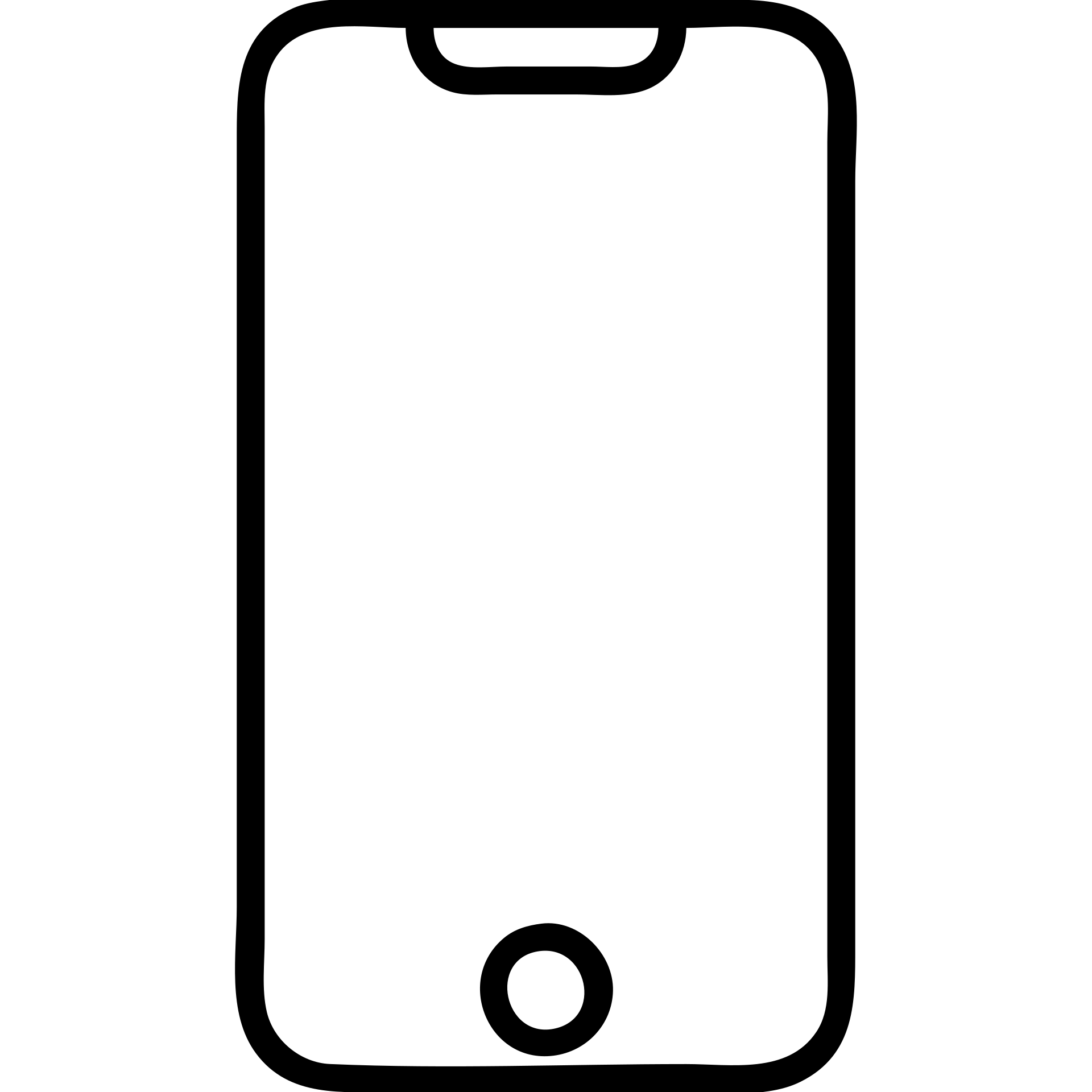 outlined iPhone icon emoji