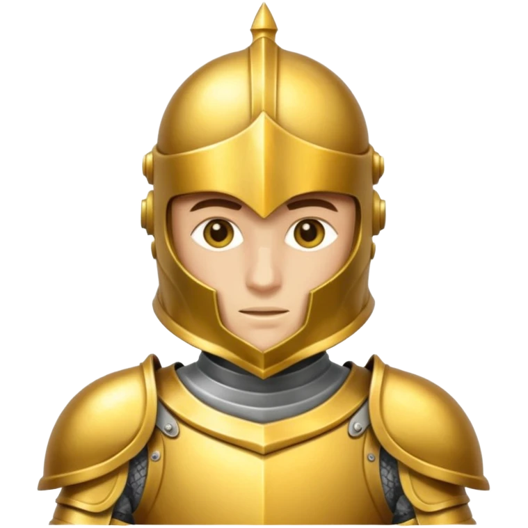 Golden Knight from clash Royale  emoji