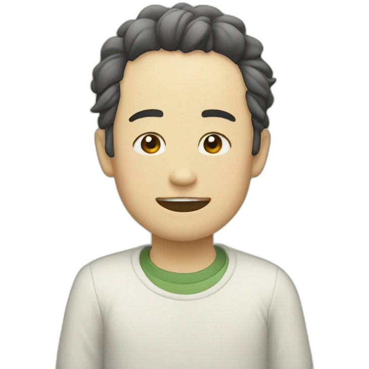 大きくなりすぎた豆柴 emoji