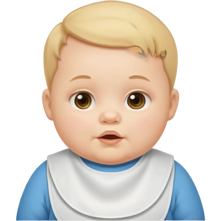baby with bib emoji