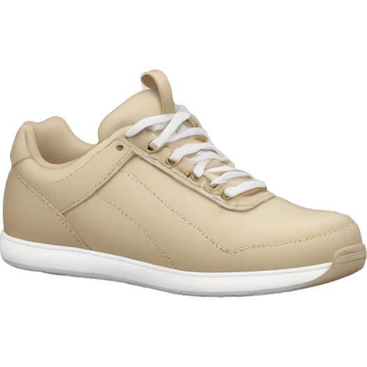 beige sneakers emoji