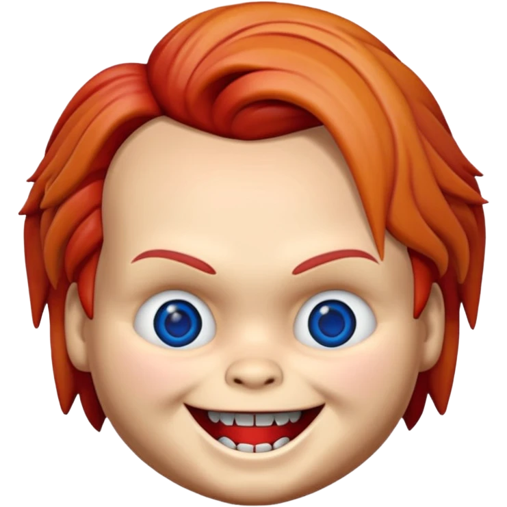 Un emojin de chuky emoji