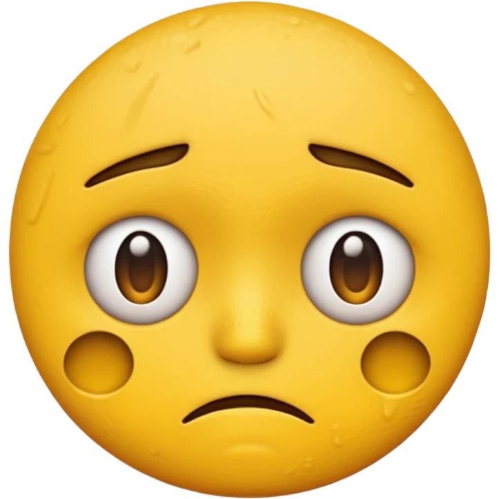 Disappointed yellow emojiDisappointed emoji