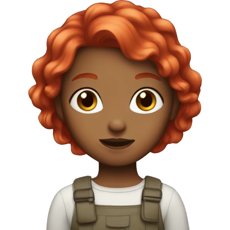 girl red hair emoji