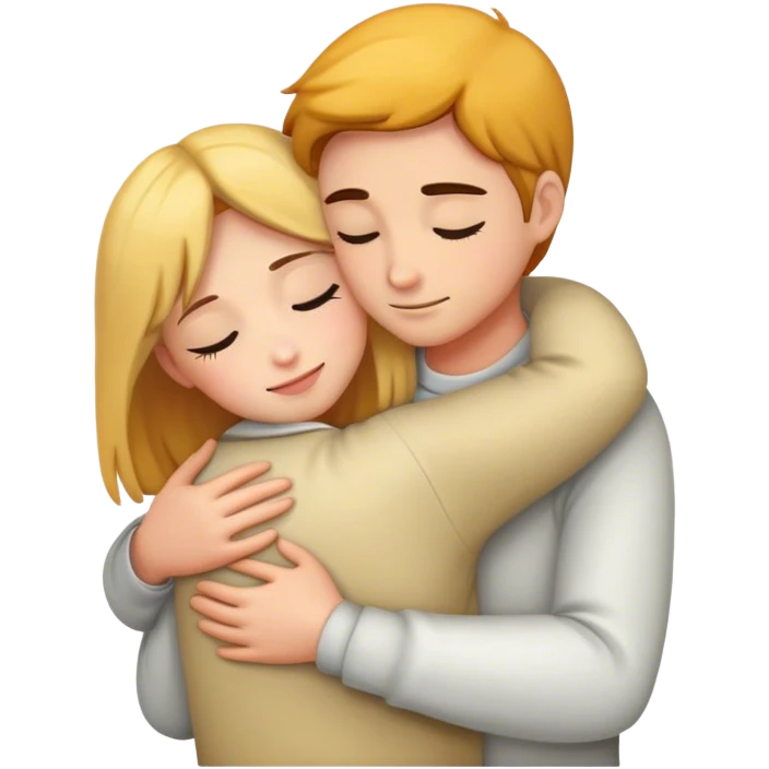A hug  emoji