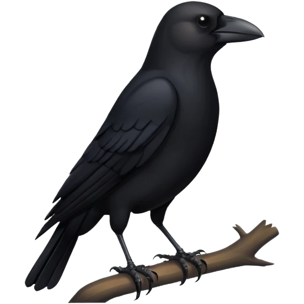 crow emoji