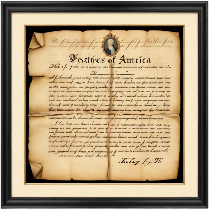 grievances the people of America had with King George III, about how he stripped them of their rights.
 emoji