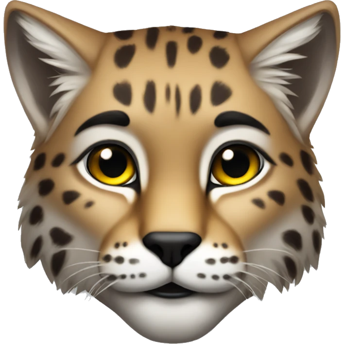 party iberian lynx emoji
