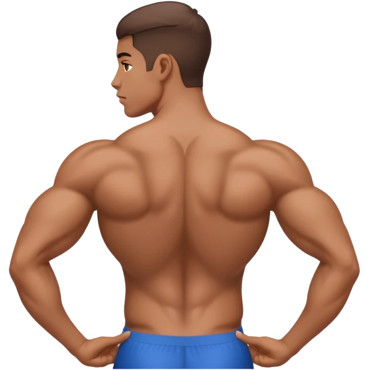 Tensión muscular en la espalda  emoji