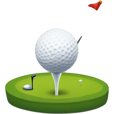 Golf putts  emoji