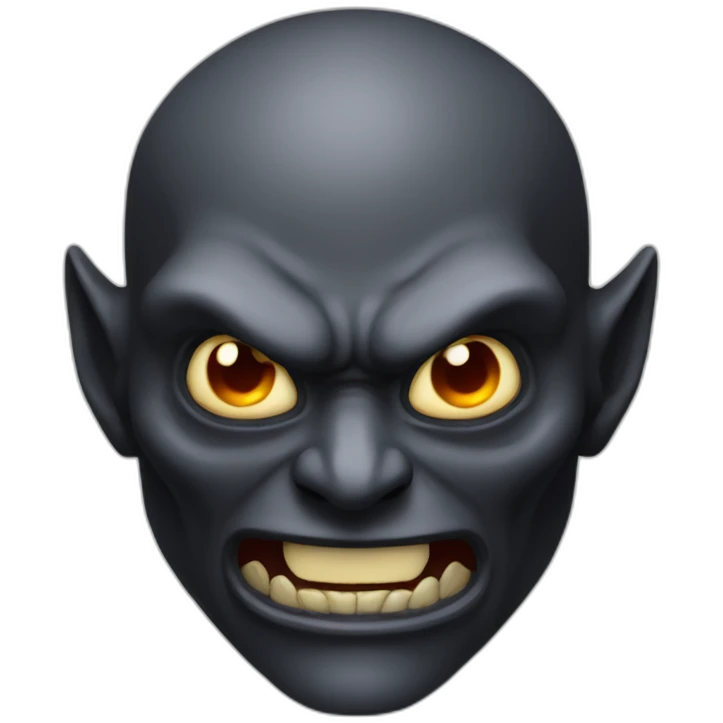 Créature dark démon emoji