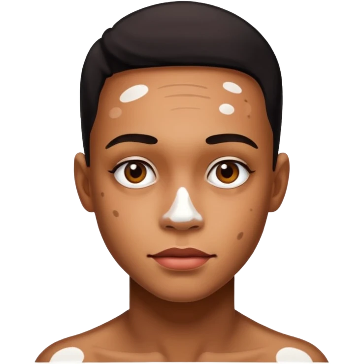 vitiligo emoji