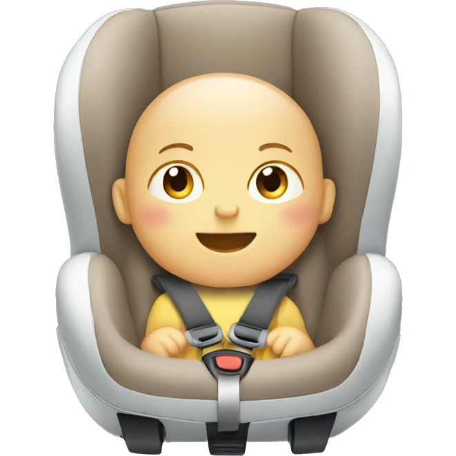 baby car seat emoji