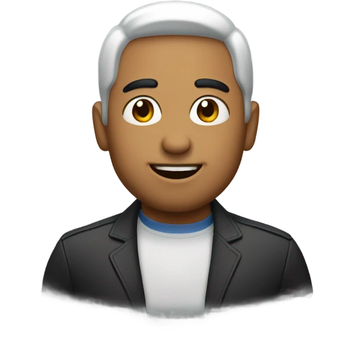 Carlos wearing a t ahora emoji