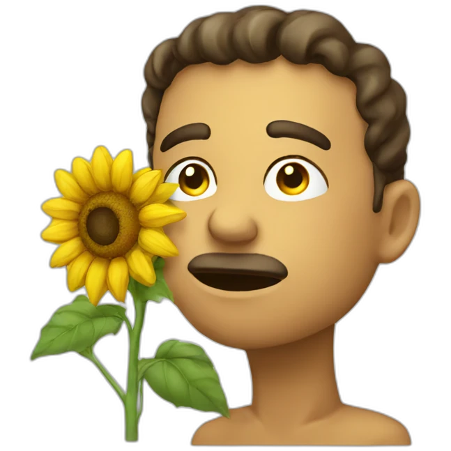 thinking_sunflower emoji