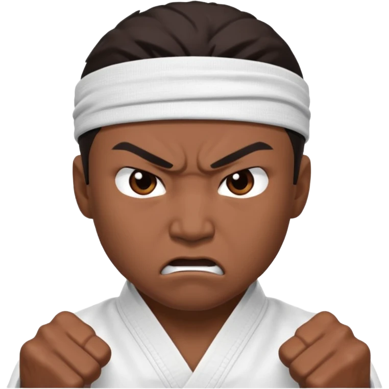 angry karater emoji