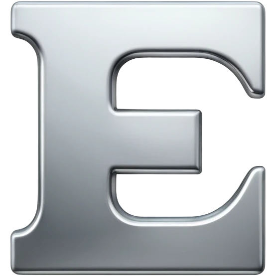 Letter e  emoji