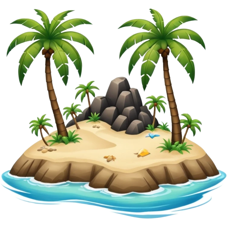 Deserted Island emoji