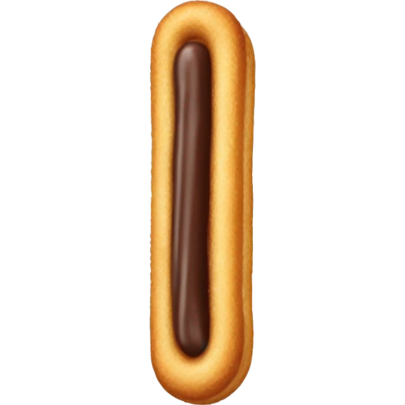 Churro con chocolate  emoji