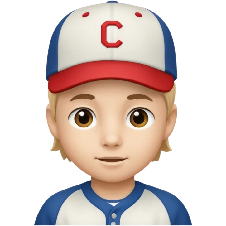 baseball hat kid emoji