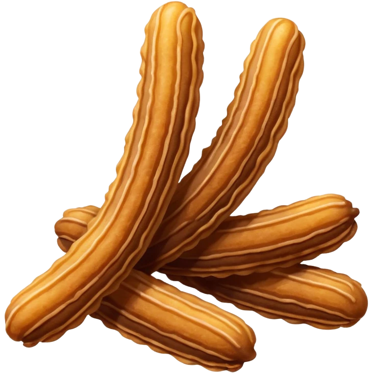 black churros emoji