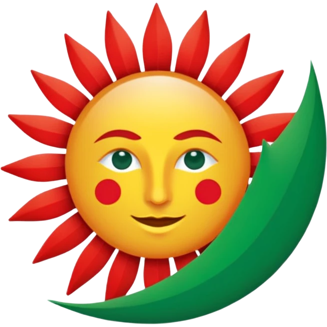 Kürdistan bayrağı emoji