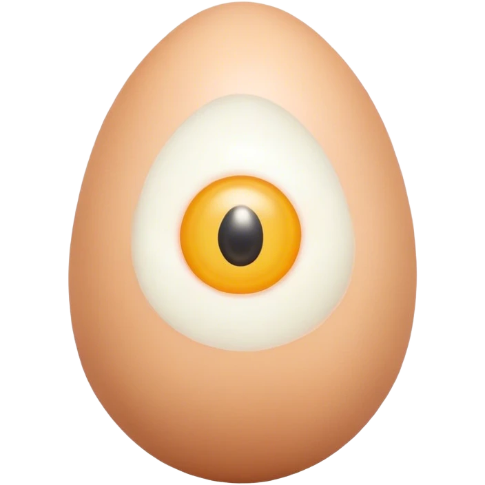 Egg with one eye emoji