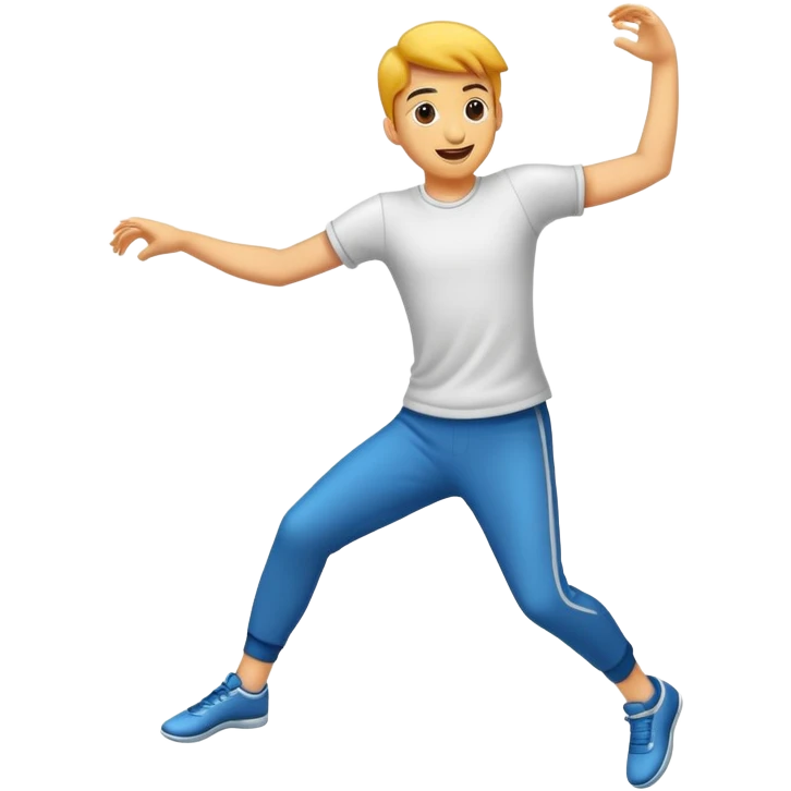 cool dance jump  emoji