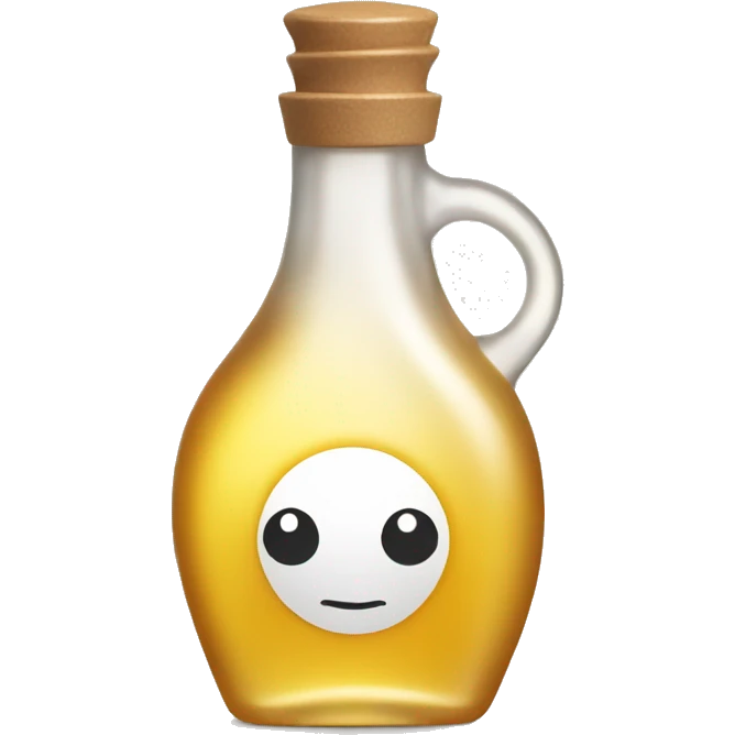 bottle of body oil emoji
