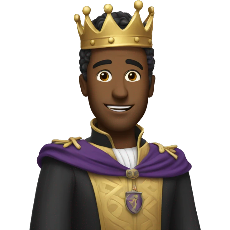 Kingbaldwin wit and up emoji