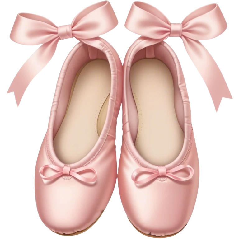 pastel pink ballet shoes emoji