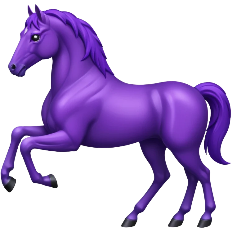purple horse emoji