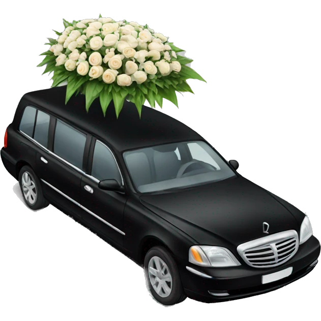 funeral car emoji