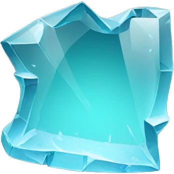 a broken piece of glass emoji