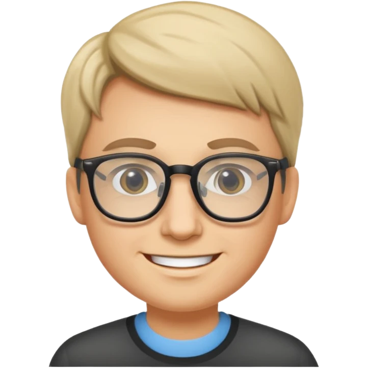 Glasses-Wearing Heroe emoji