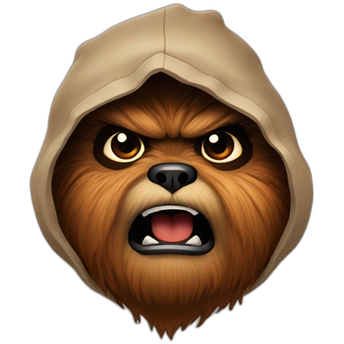 angry ewok emoji