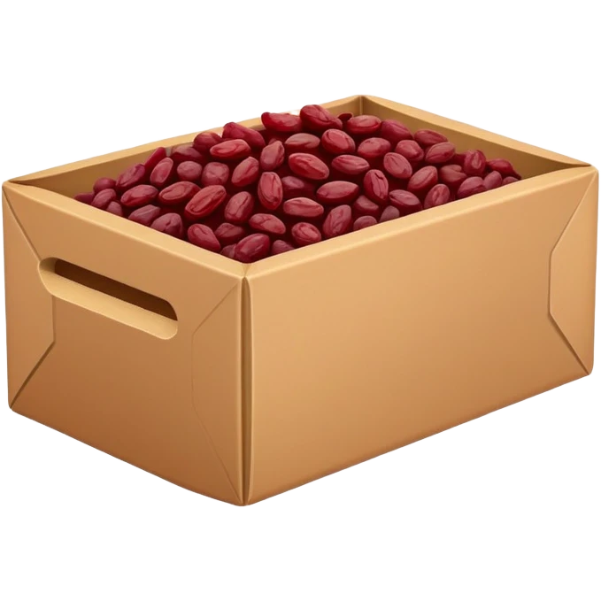 red box of raisins emoji