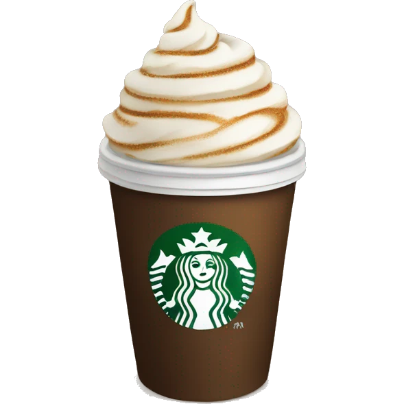 Starbucks cup emoji