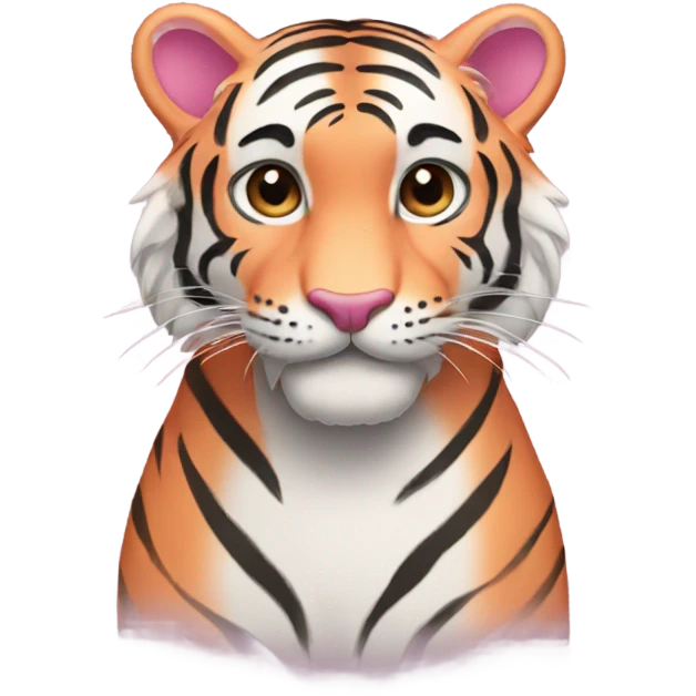 pink tiger emoji