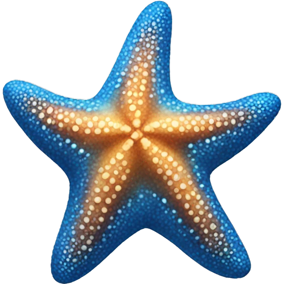 blue starfish emoji