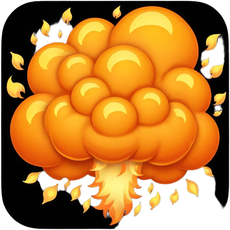 Explosion emoji