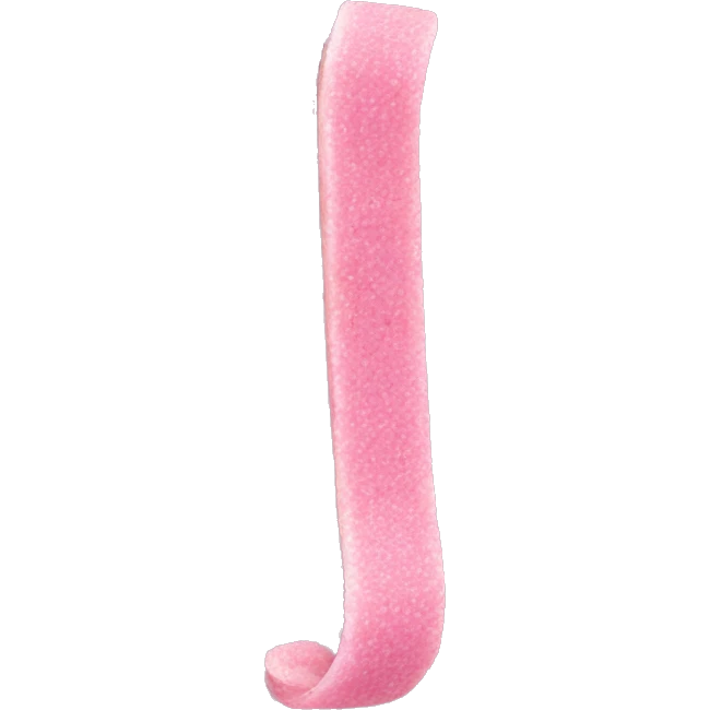 Pink sour strap emoji