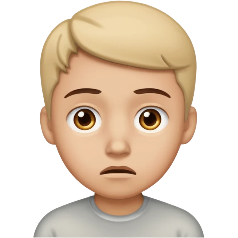 A person worried about money. emoji