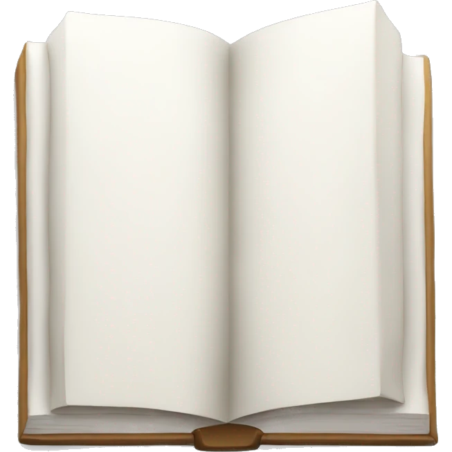closed book with white cover emoji