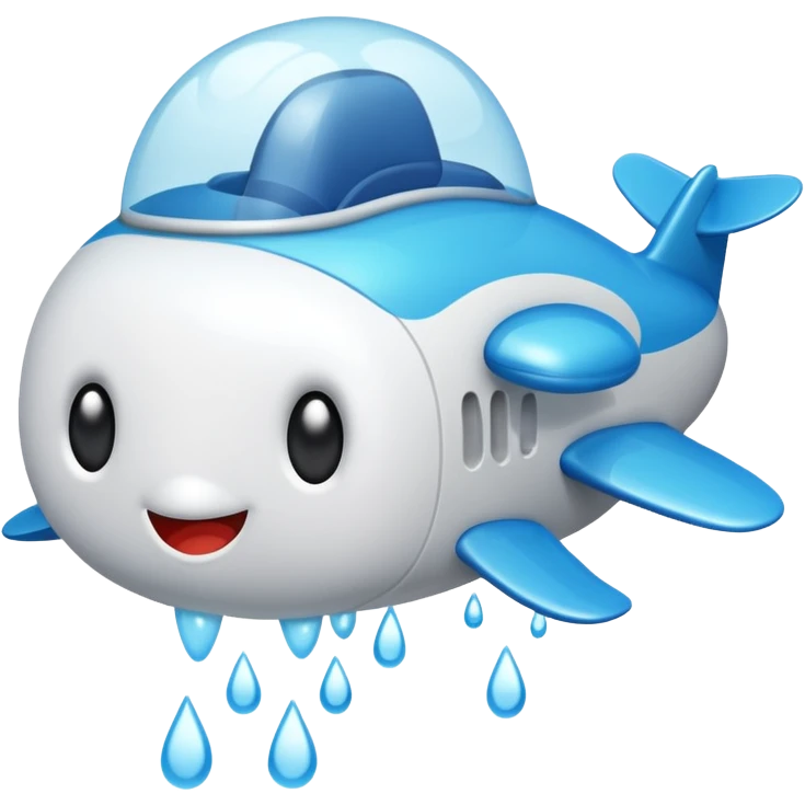 A squirt of cum flying in the air  emoji